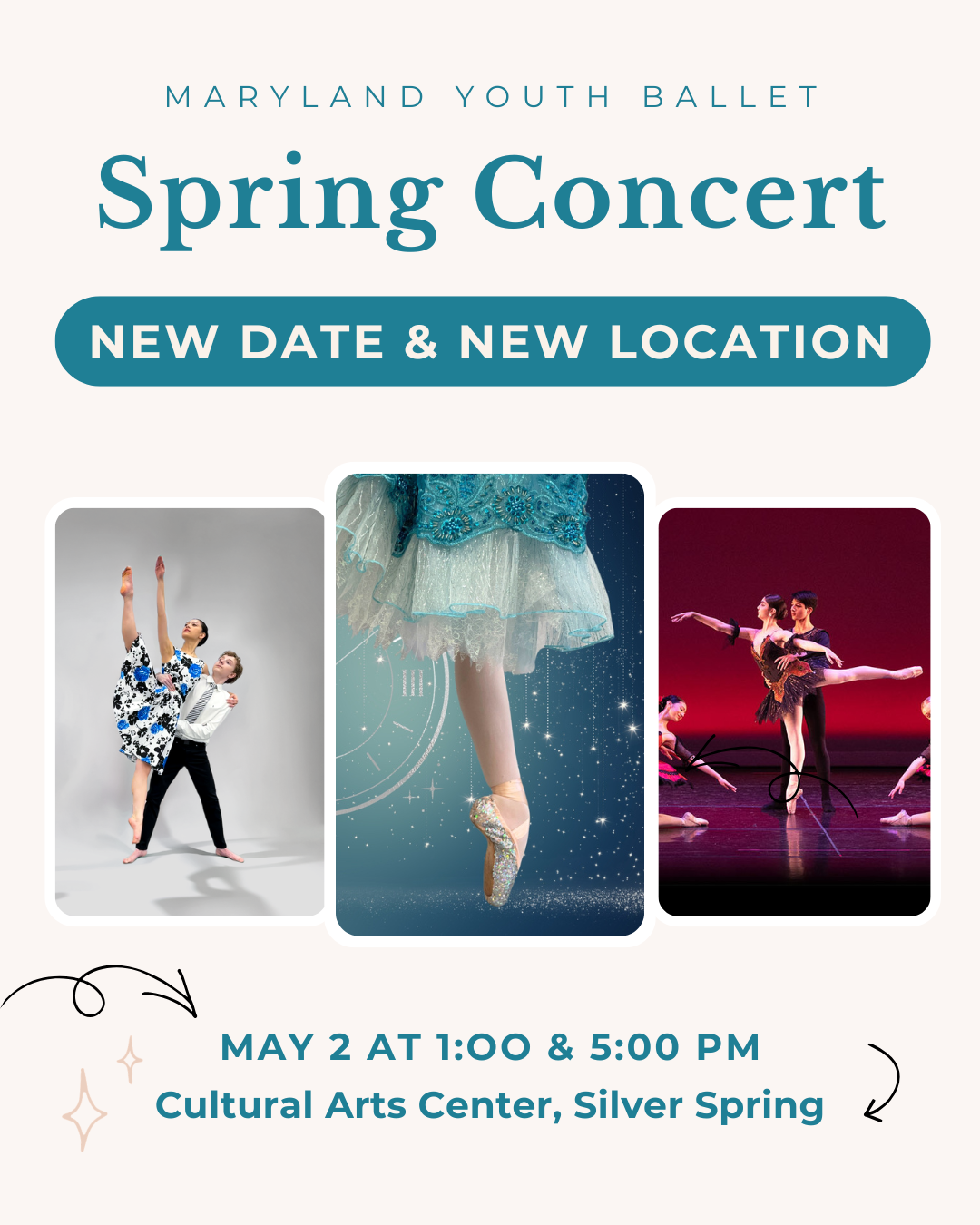 Spring Concert May 2 Little Mermaid ballet in Rockville